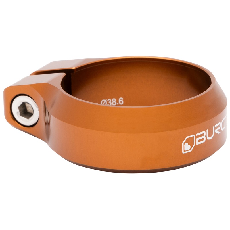 Burgtec Seat Clamp – 38.6mm Diameter – Kash Bronze