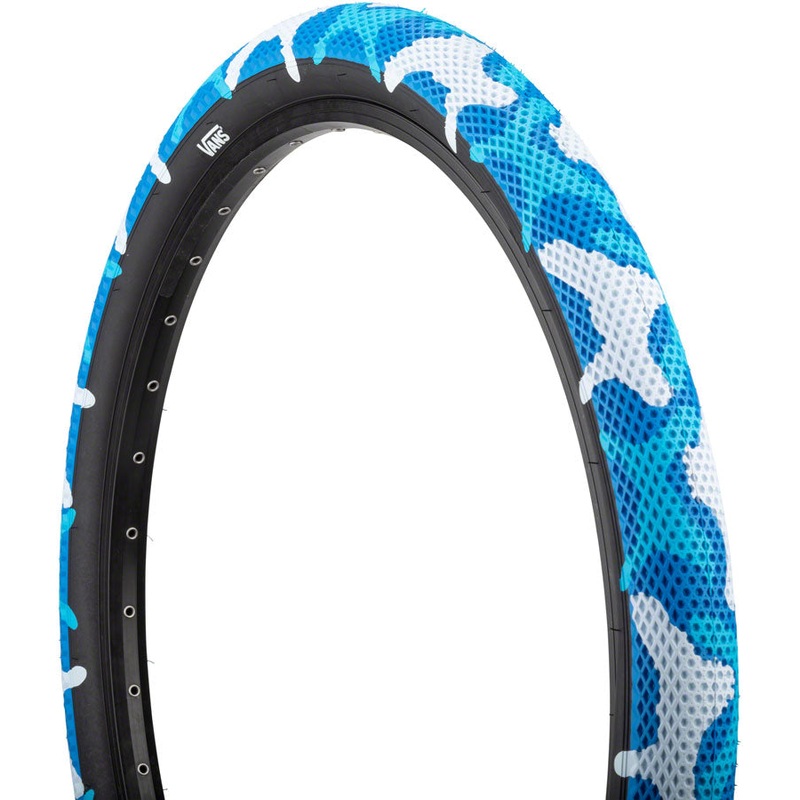 Cult X Vans Tire – 26 x 2.15, Clincher, Wire, Blue Camo/Black