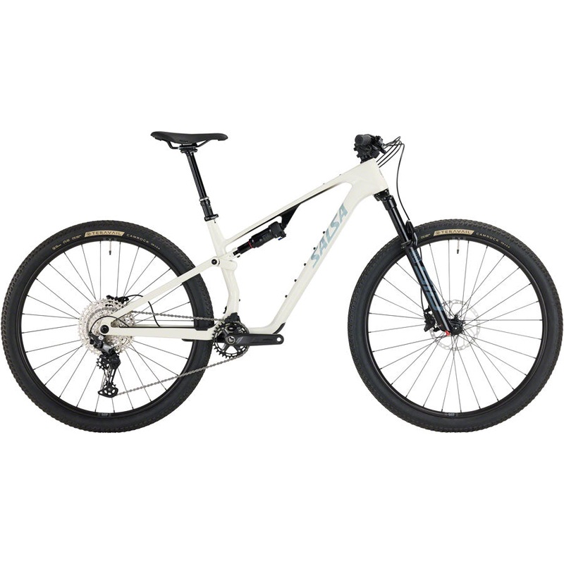 Salsa Spearfish C Deore 12 Bike – 29″ Carbon Bone White Medium