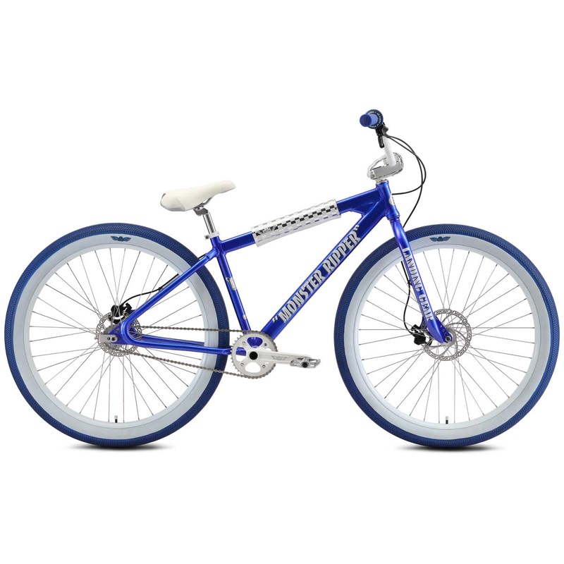 SE Bikes Monster Ripper 29+” BMX Freestyle Bike-Blue Sparkle