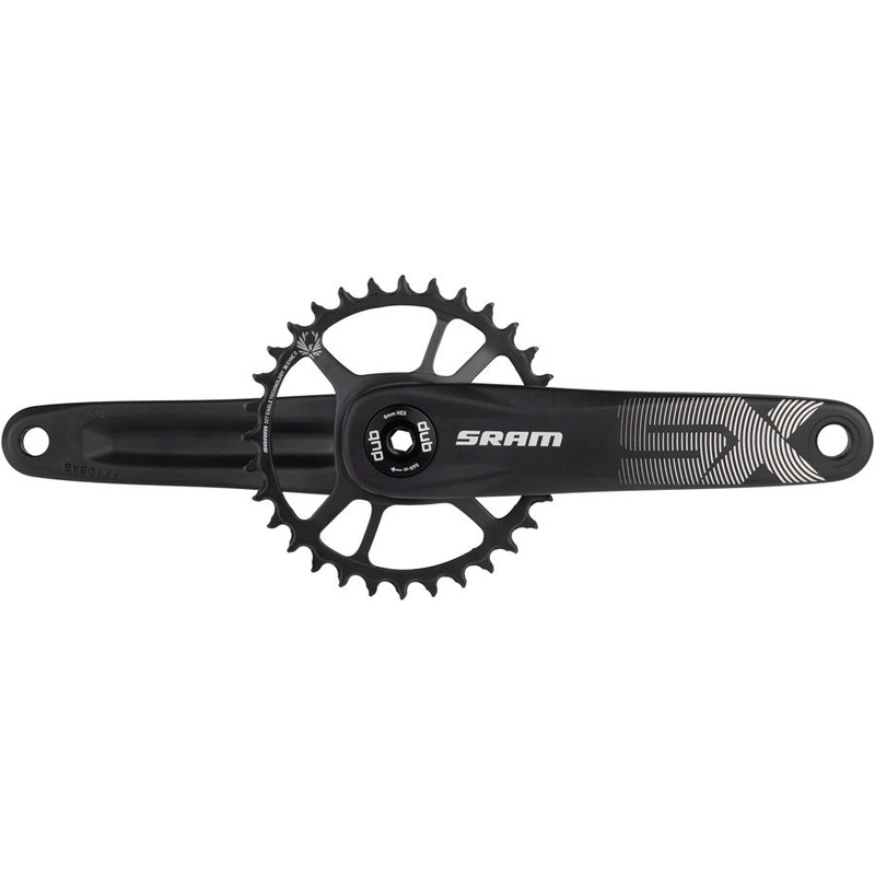 SRAM SX Eagle Crankset – 175mm 12-Speed 32t Direct Mount DUB Spindle Interface BLK A1