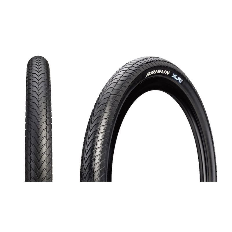 20×1.50 Arisun XLR8 BMX Race Tire – Belted – 110psi – Black