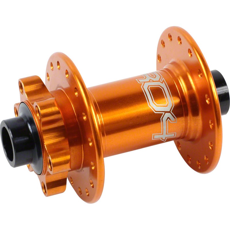 Hope Pro 4 Front Hub – 15 x 100mm 6-Bolt Orange 32h