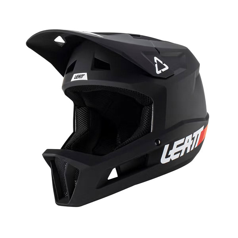 Leatt MTB Gravity 1.0 Full Face Helmet – Black – 2023