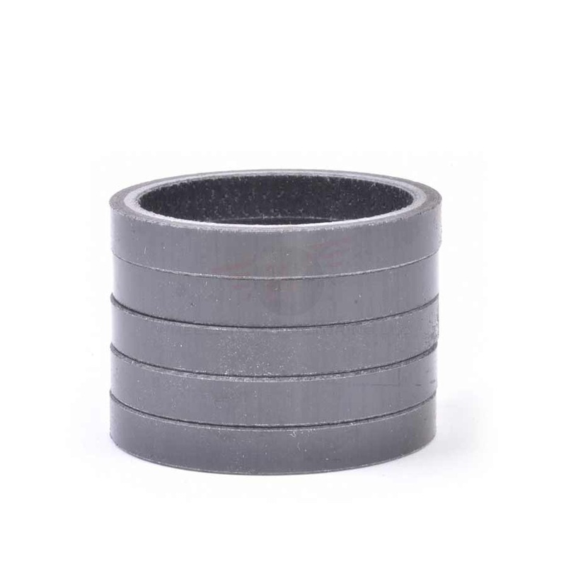 Wheels Manufacturing Carbon Headset Spacer – 1-1/8″ 5mm Gloss 5-pack