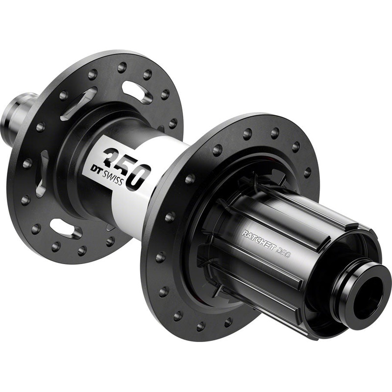 DT Swiss 350 DEG Rear Hub – 12 x 148mm Center-Lock HG 11 MTN Black 32H 72pt