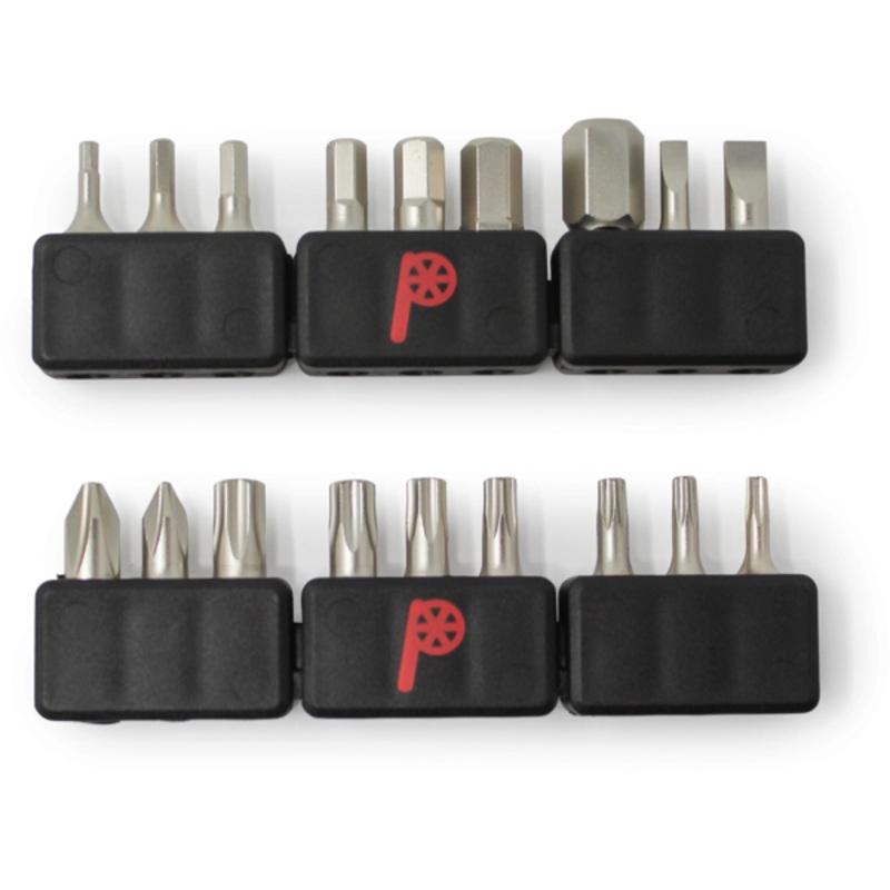 Prestacycle Professional 18 piece 1/4 Hex Bits Set