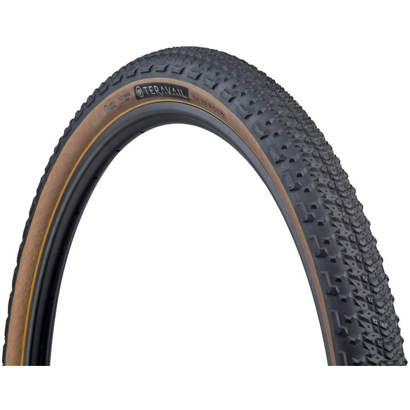 Teravail Sparwood Tire – 29 x 2.2, Tubeless, Folding, Tan, Light and Supple