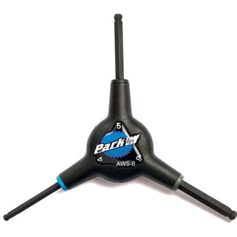 Park Tool Hex Wrench Set, Ball-End (4, 5, 6mm)