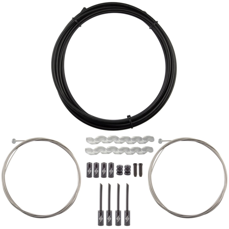 Origin8 Slick Compressionless MTB Brake Cable/Housing Kit