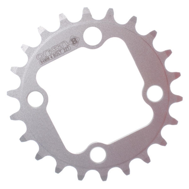 Origin8 Alloy Blade Chainring 22-Tooth – 64 BCD/4-Bolt