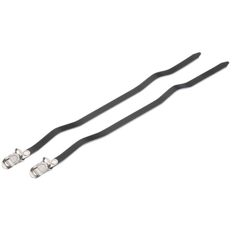 MKS Leather Toe Straps 420mm Long Black