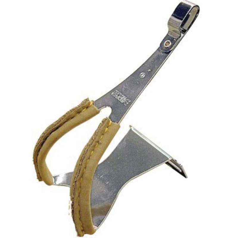 MKS Steel Toe Clips w/Leather